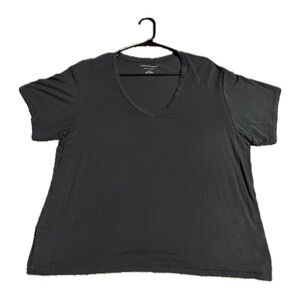 American Eagle Soft & Sexy V Neck Charcoal Shirt